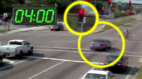 fine for running red light.